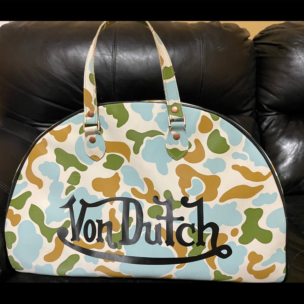 Vintage Von Dutch Bowling Bag - Large